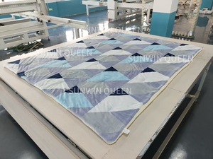 Thiết Kế Mới Mùa Đông Phương Tây Aztec Hoa 3Pcs In Borrego Flannel Sherpa Thân Thiện Với Môi Chăn Bộ Đồ Giường Thiết Lập Siêu Mềm <span class=keywords><strong>Comforter</strong></span> - Product Image 5