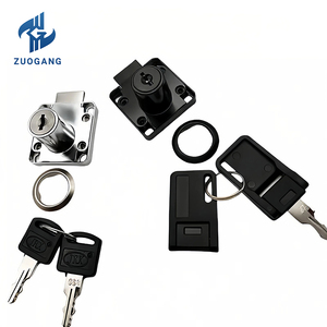 Bán Buôn 138 Thép Tủ Ngăn Kéo Khóa Kẽm Hợp Kim Vuông Lưỡi Cho Bàn Tập Tin Tủ Cửa Khóa Phụ Kiện - Product Image 3