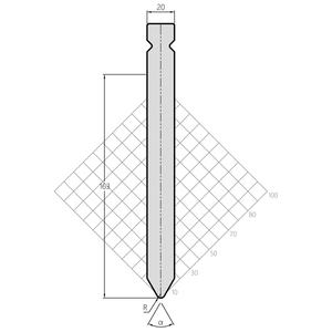 Punzone e Matrice per Pressa Piegatrice OIVACO, Utensili Resistenti all'Usura per Macchine <span class=keywords><strong>Piegatrici</strong></span> Amada <span class=keywords><strong>Trumpf</strong></span> Bystronic - Product Image 4