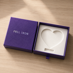 Caja de Joyería Personalizada con Forro de <span class=keywords><strong>Terciopelo</strong></span>, Empaque de Regalo de Cartón Rígido, Caja de Lujo para Relojes y Anillos con Logotipo en Lámina Dorada - Product Image 2