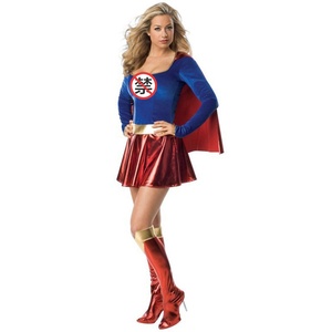 Disfraces de <span class=keywords><strong>Superwoman</strong></span> al por Mayor para Halloween, Ropa de Escenario para Adultos, Tallas Grandes, Vestidos Elegantes y Sensuales - Product Image 5