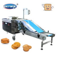 Machine de formage de biscuits semi-automatique Skywin, type plateau, petite capacité 50-150 kg/h