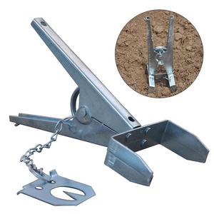 Piège à taupes multi-tirs en acier massif, kit répulsif pour chats et souris avec connexion par trou - Product Image 3