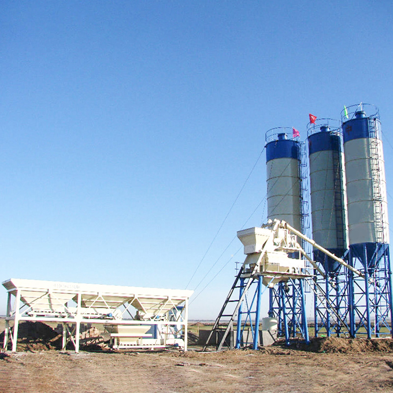 Hzs25 Portable Concrete Mixer Batching Plant Price