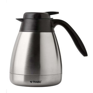 Carafe isotherme en acier inoxydable Trabo 1,2 L pour café, idéale pour la maison et le bureau - Product Image 1