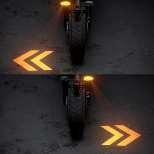 YOCITA Lampe d'ambiance LED RGB universelle pour motos, clignotant ambre, système d'éclairage d'avertissement <span class=keywords><strong>moto</strong></span>, fonction clignotant - Product Image 6