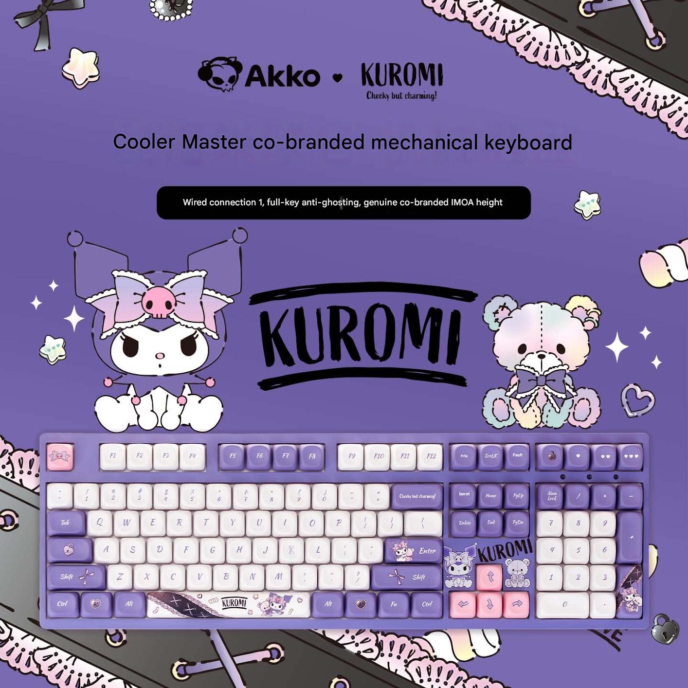 Purple-Ku-ro-mi-3108 V3-แบบมีสาย