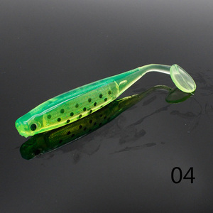 Offre Spéciale Multicolore Queue Pvc Leurre de pêche souple T Queue LureFish Appât souple Fishinglures - Product Image 4