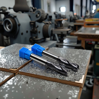 Warrior's Best-Selling 3/8 Shank Carbure monobloc CNC Outils de coupe Fraise en bout Ébauche Chipbreaker Router Bit Aitin Coating OEM ODM