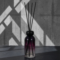 Diffuseur de parfum personnalisé, senteurs fraîches variées, bouteille artisanale, emballage de luxe, diffuseur à bâtonnets longue durée, non irritant