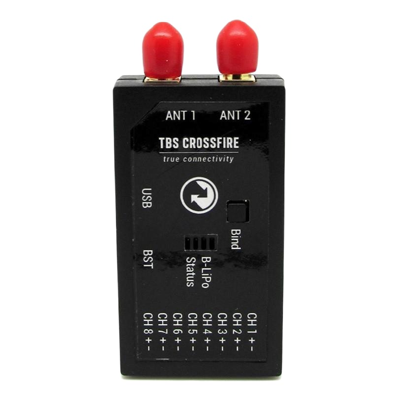 Оригинальный приемник TBS CROSSFIRE 8CH разнесенный RX 915mhz LRS новейшая система дальнего действия RC запчасти