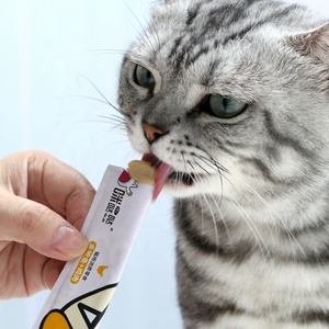 Tiras para <span class=keywords><strong>gatos</strong></span> Snacks Atún/Salmón <span class=keywords><strong>Comida</strong></span> Natural Cat Treat Creamy Cat Wet Treats Snacks Warious Flavor Liquid - Product Image 5