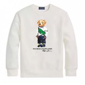 Felpa Girocollo in Maglia 100% Cotone di Alta Qualità Autunnale per POLO BEAR 24SS Stock <span class=keywords><strong>Felpe</strong></span> da <span class=keywords><strong>Uomo</strong></span> - Product Image 1