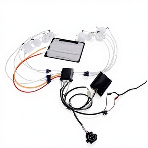 Compresseur d'air électrique 12V <span class=keywords><strong>pour</strong></span> système <span class=keywords><strong>de</strong></span> massage lombaire à 8 coussins, amélioration <span class=keywords><strong>de</strong></span> confort et <span class=keywords><strong>de</strong></span> luxe <span class=keywords><strong>pour</strong></span> l'habitacle automobile en PVC (pièce d'origine) - Product Image 1
