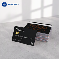 ZF CARD Angepasster Chip 13,56MHz EM4305 1K Wasserdichte NFC RFID Hotelschlüsselkarte für CR80 Kontaktlose Zugangskontrolle