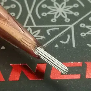 New 11RS Neo Vòng Với Màu Cam Cartridge Mỏng An Toàn Và Ống Agujas De Tatuaje Nhà Máy Bán Buôn Tattoo Needles