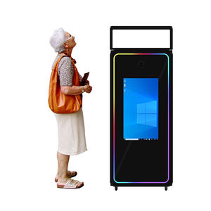 Abd depo yeni 70 inç sihirli ayna DSLR fotoğraf kabini makine Kiosk yazıcı ile satılık kameralar ile uyumlu - Product Image 4