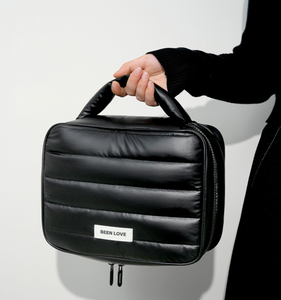 Bolsa de Almacenamiento Portátil con Cremallera, Multifuncional, Acolchada, para Maquillaje, Gran Capacidad, Impermeable, Bolsa de Cosméticos Colgante - Product Image 2