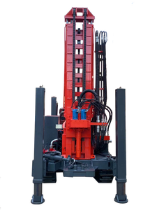 מפעל הידראולי בור מים בוריהול מים היטב קידוח מכונת מנוע מנועי zongshen 250cc מנוע 3m דיזל 200 מ 'yuchai 77kw - Product Image 3