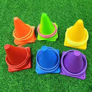 Juego de Conos de Plástico para Lanzar Anillos, Juego de Carnaval al Aire Libre para Niños y Adultos, Diversión en el Patio Trasero, Juego para Fiestas de Cumpleaños - Product Image 3