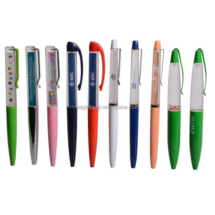 Custom Floating Pen - High Quality 3D Boat Liquid Pen