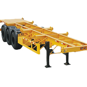 Semirremolque Robusto <span class=keywords><strong>de</strong></span> Bajo <span class=keywords><strong>Precio</strong></span> con Suspensión <span class=keywords><strong>de</strong></span> Ballestas para Transporte <span class=keywords><strong>de</strong></span> Contenedores <span class=keywords><strong>de</strong></span> Carga Pesada - Product Image 6