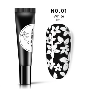 Nail Stamping Gel Polish Easy Use <b>Painting</b> Template Glue for Manicure Image Transfer Nail Art - Product Image 5