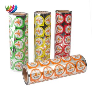 Película de sellado de taza de yogur en relieve por inducción con sellado térmico pelable personalizado, película de tapa de contenedor de papel de aluminio para Cápsula de café - Product Image 6