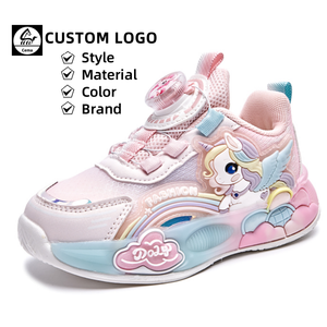 <span class=keywords><strong>Zapatillas</strong></span> Deportivas Unisex Cema 2025 para Estudiantes, Nueva Colección de Primavera, Estilo Casual, <span class=keywords><strong>Zapatillas</strong></span> de Invierno para Niños, Diseño de <span class=keywords><strong>Unicornio</strong></span> y Princesa con Botones - Product Image 1
