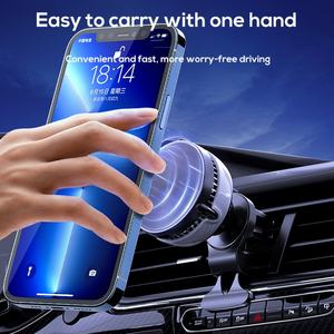 Soporte Magnético para Teléfono de Coche MEMO GW03, Inalámbrico, con Refrigeración y Carga - Product Image 4