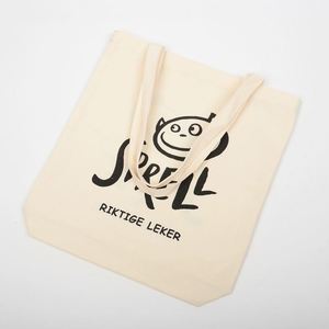 Nueva Oferta, Bolsa de Mano Personalizada con Logotipo Impreso para Mujer, Bolsas de Compras de Lona de Algodón - Product Image 6