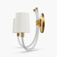 XZ American Indoor Vintage Lámpara de pared de latón Mesita de noche Ático Decoración del hogar Pasillo Industrial LED Hotel Sconce Lámpara de linterna de pared