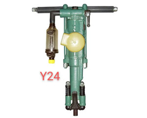 Perforatrice de roche YT24, type à jambe pneumatique, perforatrice de roche YT24, perforatrice de roche pour le forage de tunnels, perforatrice pneumatique manuelle pour tunnels - Product Image 5