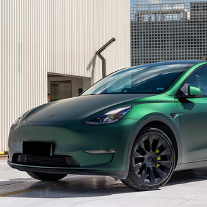 Vinilo para Envoltura de Autos PET Verde Veneno de Alto Brillo, 6.5-8.5mil, Autoadhesivo, Cambia de Color, Protección para Carrocería, Calidad OEM de Fábrica - Product Image 1