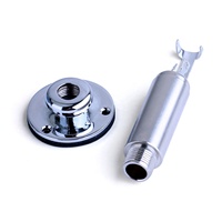 Vente en gros Prise de sortie pour guitare électrique basse Prise pour guitare Endpin 6.35mm Sangle de sortie Bouton Jack pour guitare Queue fendue Jack pour clou