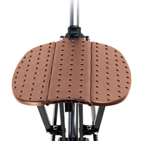 N29SGR-# A # One Click Tabouret à ouverture rapide Massage flottant à trois pattes avec lumières LED Bâton de marche multifonctionnel avec siège