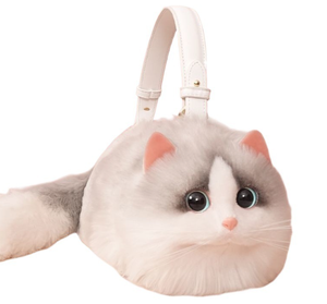 Pop tarzı küçük niş kedi çantası yabancı tarzı cep telefonu Crossbody çanta ile yeni ağ kırmızı zincir popüler evcil hayvan taşıyıcı - Product Image 1