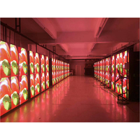 Module LED d'affichage couleur RGB P8 SMD 3535, 32x16 pixels, 256mmx128mm, balayage 1/4