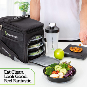 Tủ đông máy rửa chén lò vi sóng an toàn Vòng bữa ăn chuẩn bị hộp đựng thức ăn bằng nhựa có nắp đậy-Hàng không-lớp, trong chuyến bay bữa ăn tương thích - Product Image 3