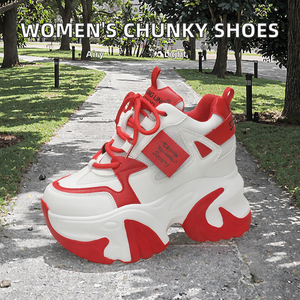 Zapatillas Casuales con Plataforma y Logo Personalizado para Mujer, Transpirables, Estilo Walking, con Cuña, para Verano y Otoño, de Goma, Dropshipping - Product Image 2