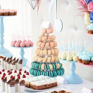 Bosn 10 Tier 4 " - 13" Dia <span class=keywords><strong>Macaron</strong></span> bánh tháp hiển thị đứng cho pháp Macarons - Product Image 2