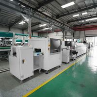 Ligne de production entièrement automatique SMT pour la fabrication de téléviseurs LCD flexibles SMT, d'ampoules LED et d'éclairage public