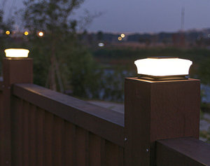 4 LED <strong>Low</strong> <strong>Voltage</strong> Outdoor Solar <strong>Post</strong> <strong>Decking</strong> Lighting Pillar <strong>Light</strong> Solar Powered Integrated LED Fence <strong>Post</strong> <strong>Cap</strong> <strong>Light</strong> - Product Image 5