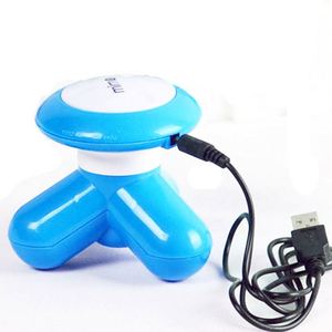 Mini Battery Usb Triangle Electric Vibrating Massager With Many Colorful - Product Image 5