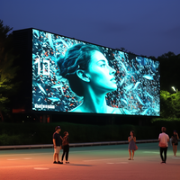 Pantalla LED de alto brillo, Panel fijo de pantallas LED de cartelera P5 para publicidad al aire libre, módulo LED SMD a todo Color