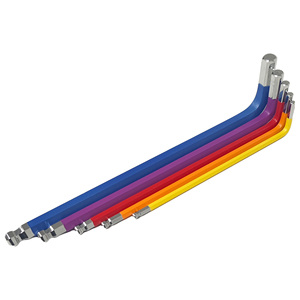 Juego de Llaves Allen Torx de Brazo Largo Tipo L, Profesional, Colorido, 9 Piezas, al Mejor Precio - Product Image 1