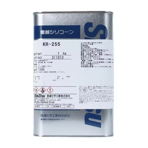 Resina de silicona genuina ShinEtsu KR-255 metil/fenil, dureza dieléctrica, utilizada para revestimientos a prueba de humedad y aislantes. - Product Image 1