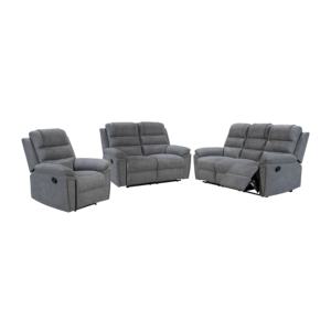 Elegantes 3+2+1 Wohnzimmer-Möbelset Holzrahmen Dreisitzer Stoff-Ecksofa Sessel Relaxsessel <span class=keywords><strong>Sofa</strong></span>-Set für den Großhandel - Product Image 5