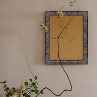 Offre Spéciale – Décoration Murale Rétro Faite Main en Bois Doré Orné, Créative et Tendance, Formats 8x10, A2, A3, A4 – Écologique – Vente en Gros pour la Maison
