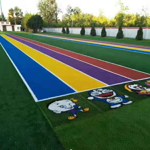 Rumput Sintetis Ramah Lingkungan Terbaik untuk Lanskap Halaman Belakang dengan Sertifikat CE - Product Image 6